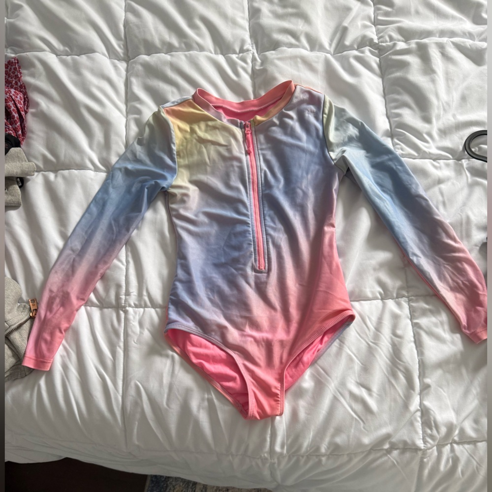 GAP Pink and Purple Bodysuit